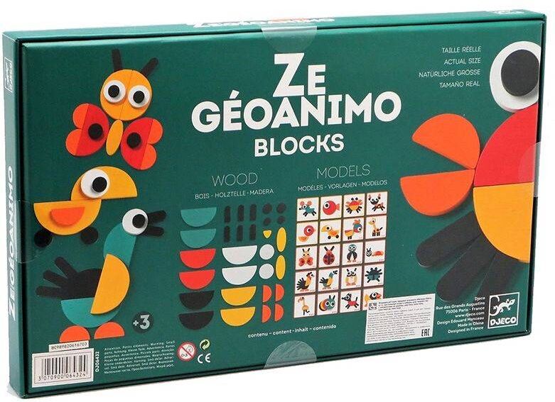 Formes et couleurs Ze Geoanimo - Djeco