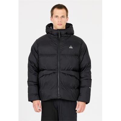 Outdoorjacke SOS "Makemake", Herren, Gr. XXL, schwarz (dunkelgrün), 100% Polyamid, unifarben, normal, ohne Ausschnitt, Jacken Outdoorjacke, mit Bionic Finish DWR-Behandlung