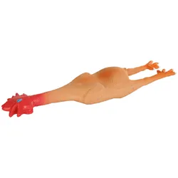 3x Trixie Latex Huhn 47cm mit Quietscher, Hundespielzeug