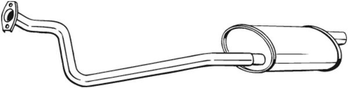 Vorschalldämpfer BOSAL 282-379