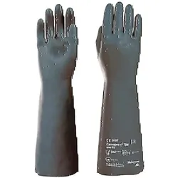Honeywell, Schutzhandschuhe, Chemikalienhandschuhe Camapren 726 Grösse 9 schwarz EN388 / EN374-1 PSA-Kategorie III (9)