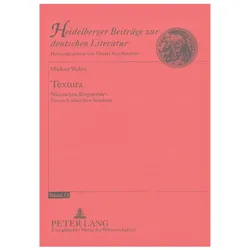 Weber:Textura, Fachbücher von Michael Weber