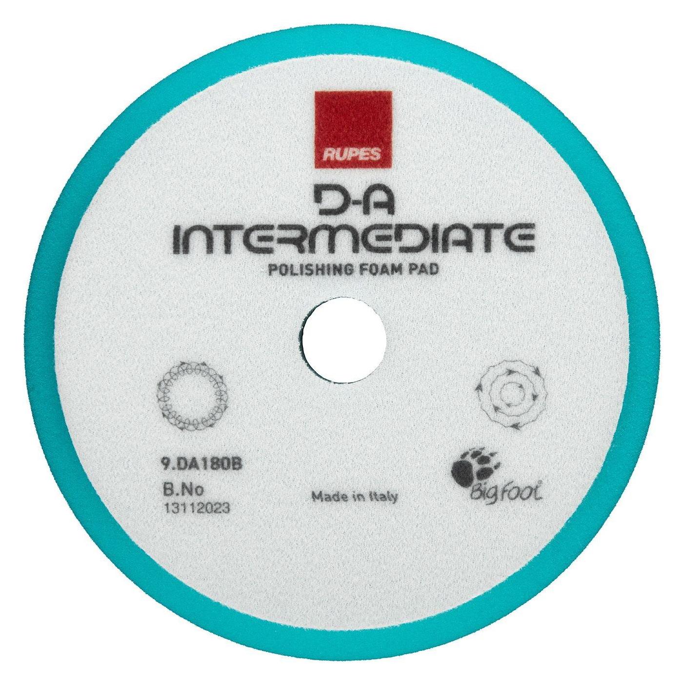 Rupes D-A Intermediate skumpolérpude 160/180 mm. (9DA180B)