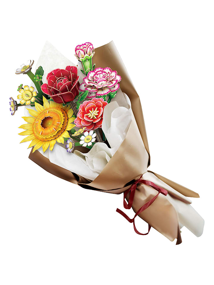 MGM 285tlg. 3D-Puzzle "Blumen-Bouquet" - ab 8 Jahren - onesize