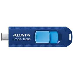 Adata ACHO-UC300-128G-RNB/BL USB flash drive USB Type-C 3.2 Gen 1 (3.1 Gen 1) Blue (128 GB, USB-C), USB Stick, Blau