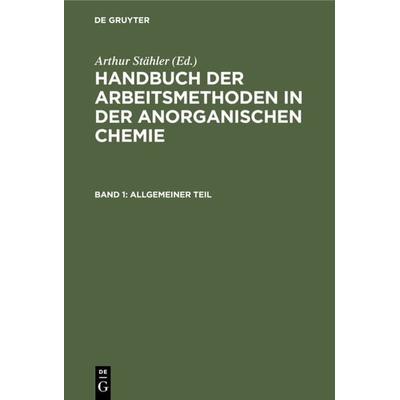 Allgemeiner Teil, Gebundene Ausgabe von , De Gruyter, 978-3-11-236019-4