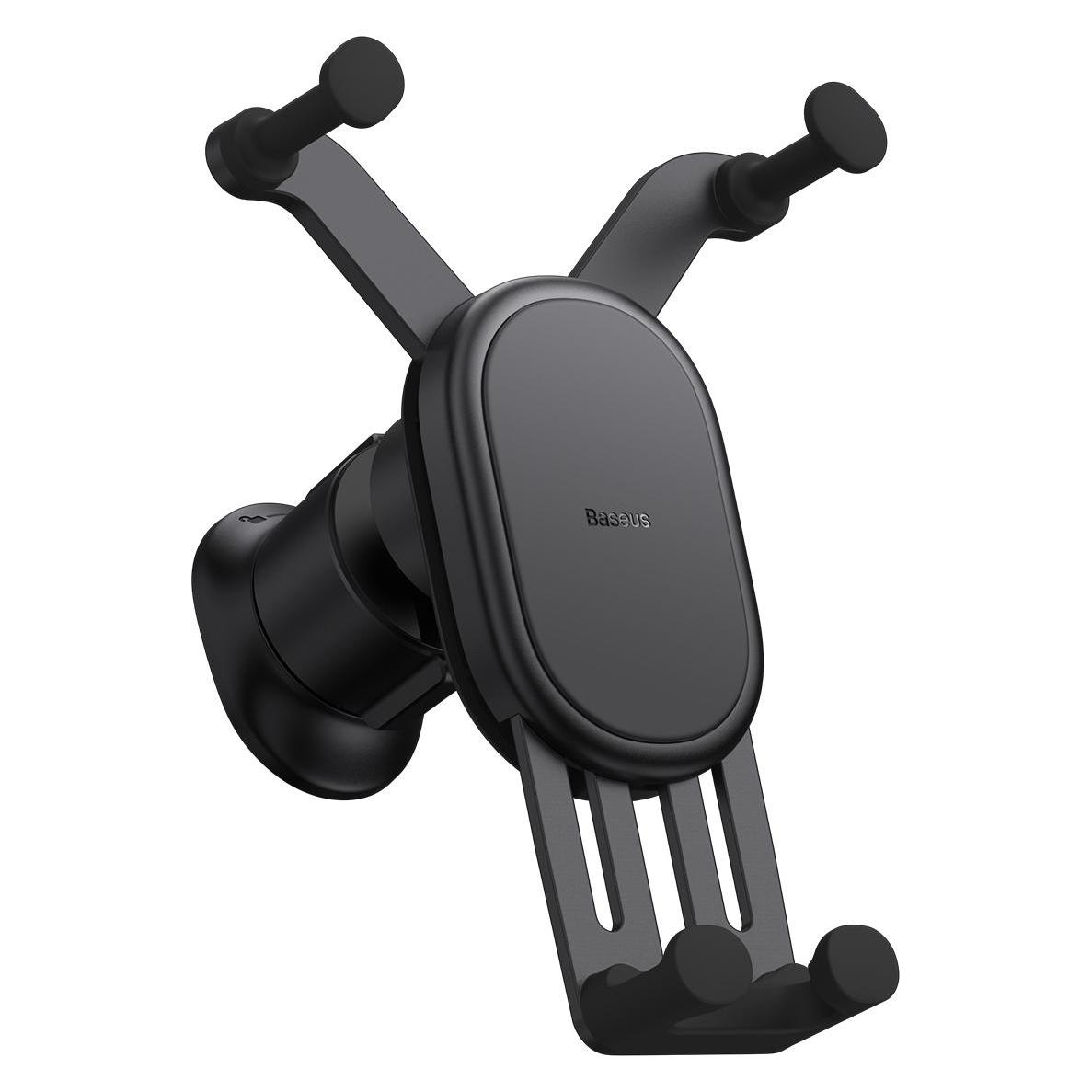 Baseus Stable Gravitational Wireless Charging Car Mount Pro 15W (black) (SUWX030001)