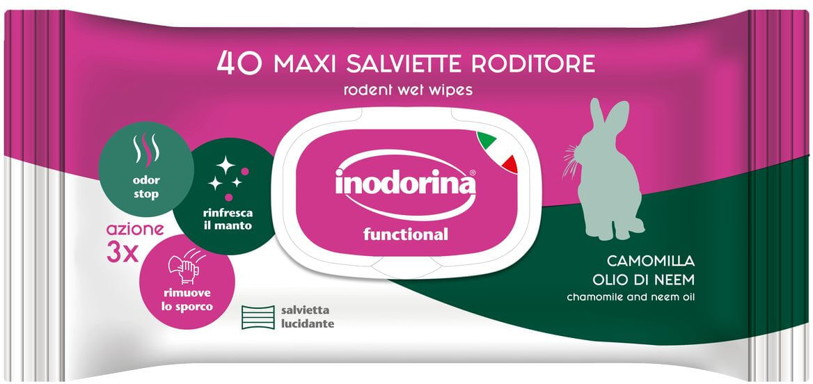 Inodorina Salviette per Roditori 1PZ