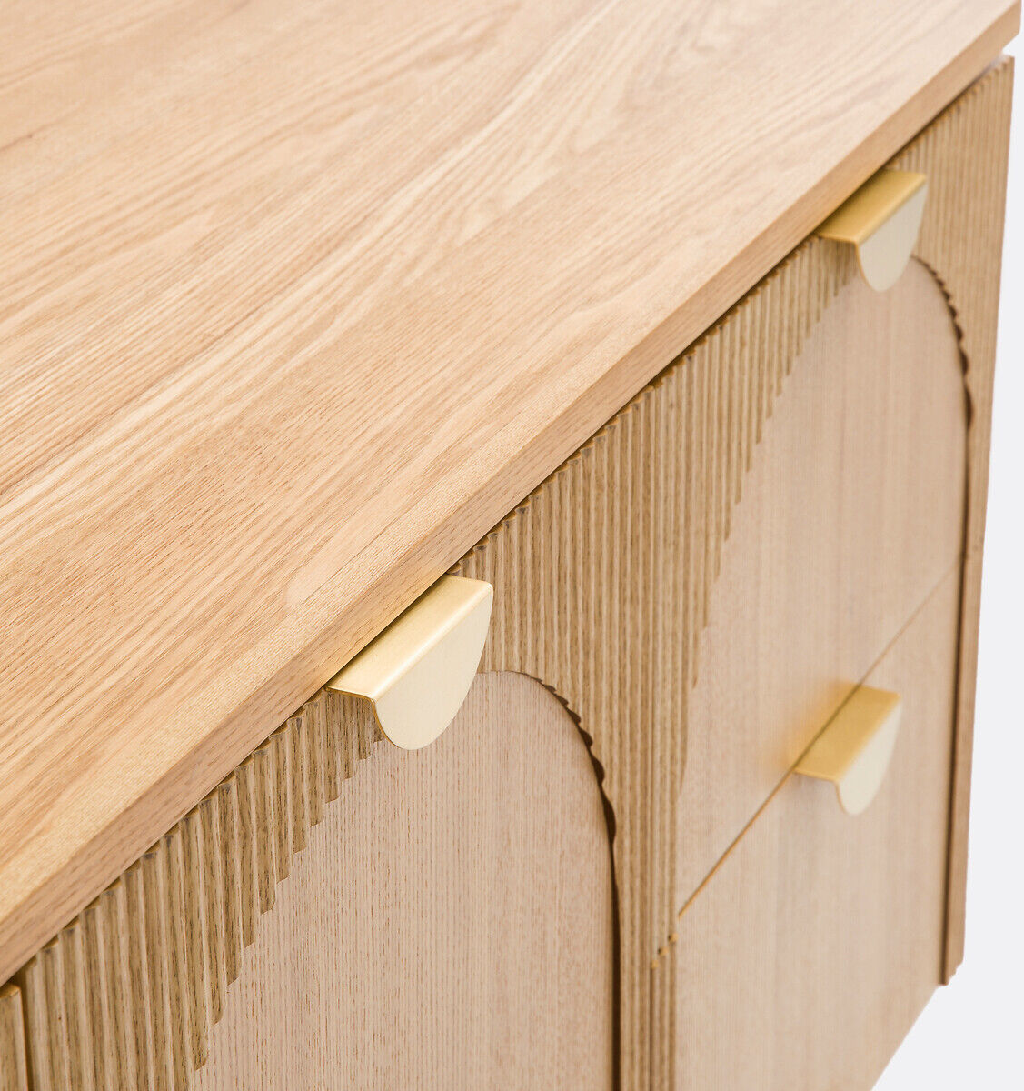 LA REDOUTE INTERIEURS Meuble double vasque, 2 portes + 2 tiroirs, Gisela