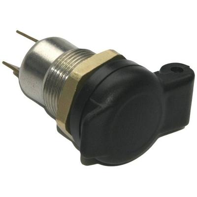 IWH DIN Einbausteckdose Metal mit Deckel Belastbarkeit Strom max.=16A 12 V, 24V