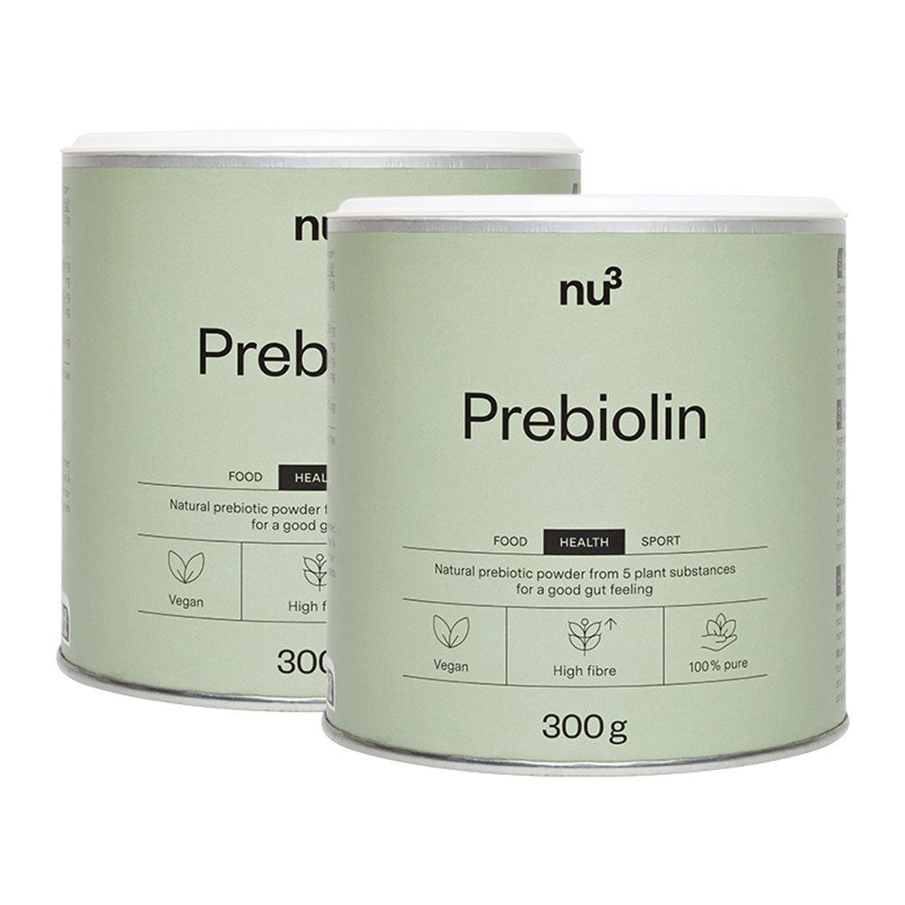 nu3 Premium Prebiolin Doppelpack 2x300 g Pulver