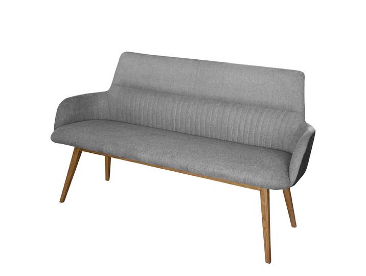 Bank MATOMO 159 x 91 x 63cm Grau/Grau