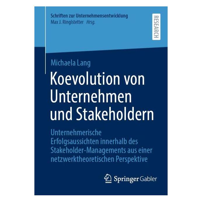 Springer Koevolution von Unternehmen und Stakeholdern (Deutsch, Softcover, Michaela Lang) (53054576)