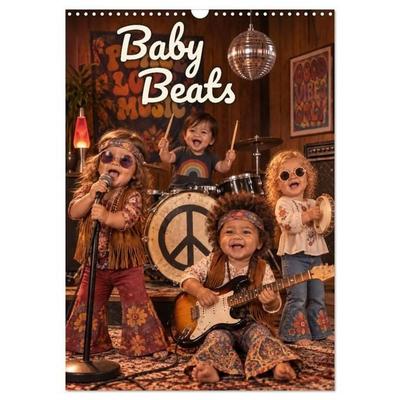 Baby Beats (Wandkalender 2027 DIN A3 hoch), CALVENDO Monatskalender