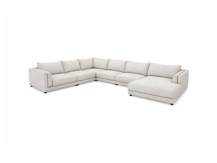 Ecksofa Larry Basic Candy / Farbe: Nature / Bezugsmaterial: Stoff Basic