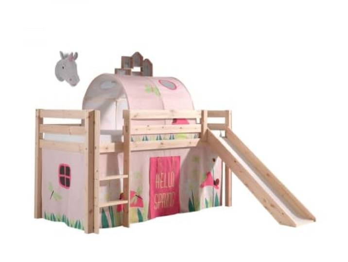 Vipack Bed, Kiefer, Natur, 90 x 200 cm