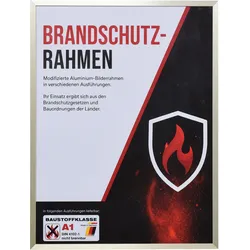 effect Brandschutzrahmen Profil S2 - A1 Champagner / Antireflexglas / Refloglas ...