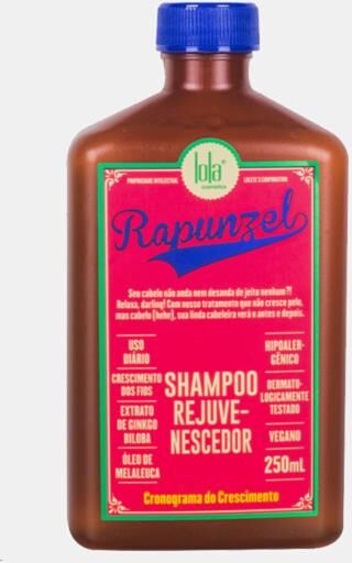 LOLA COSMETICS RAPUNZEL - SHAMPOO REJUVENESCEDOR 250ml