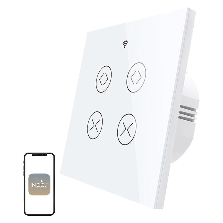 Moes WRS-EUC2-WH-MS Smart-Rollladenschalter (WRS-EUC2-WH-MS)