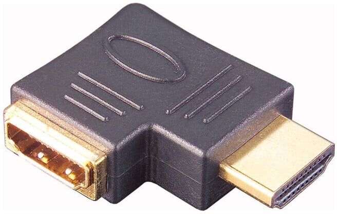 E+P Elektrik Adaptateur HDMI coudé 270 degrés HDMI9U (8708081)