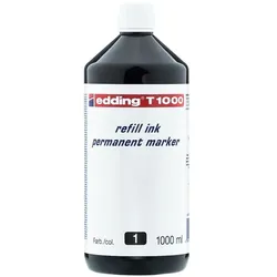 Edding Nachfülltinte »T1000« 1000 ml schwarz