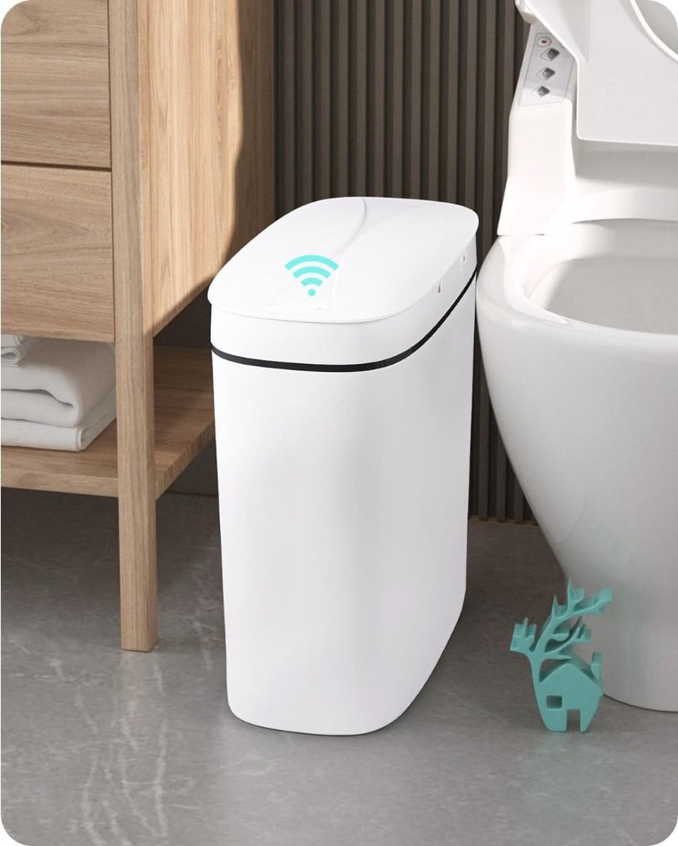 Sensor Prullenbak - Automatische Prullenbak - 9,5L - Wit