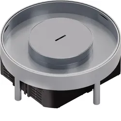Hager Edelstahlkassette R06 TM  Belags T=25mm