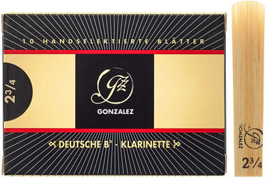 Gonzalez Clarinet Reed German 2.75