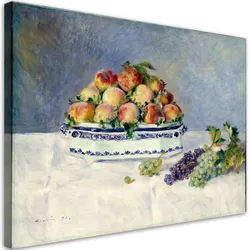 WANDBILD stilleben mit pfirsichen auguste renoir