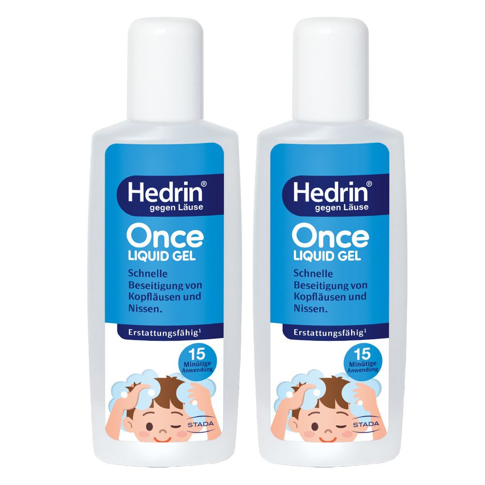 Hedrin Once Liquid Gel Doppelpack 2x100 ml