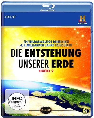 William Hicklin - Die Entstehung unserer Erde - Staffel 2 (History) [3 Disks] [Blu-ray] - Preis vom 11.10.2026 03:10:56 h