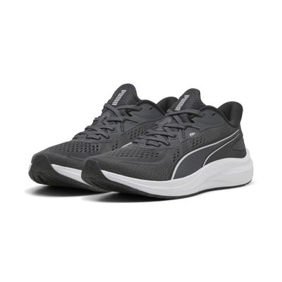 Laufschuh PUMA "SKYROCKET LITE 2", Damen, Gr. 45, Textil, silber (dusky gray, puma silber), Schuhe Laufschuh, PUMALITE-Komfort & Grip mit sicherem Fit und modernem Design