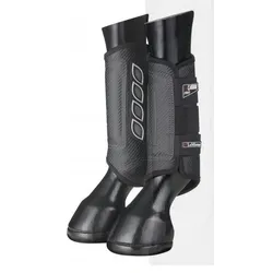 LeMieux Gamaschen Carbon Air XC Boots schwarz hind, Größe: L