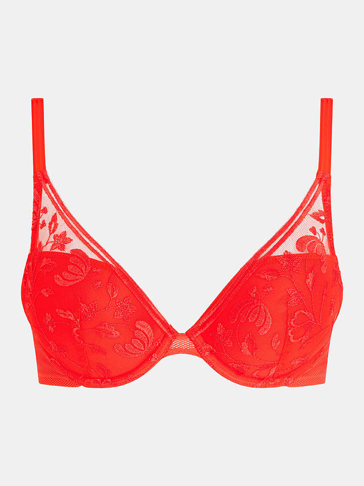 Chantelle Push-Up-BH in Rot - 80D