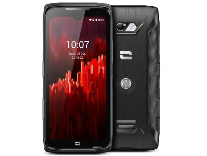 Crosscall CORE-Z5, 15,4 cm (6.08'), 1520 x 720 pixels, 4 Go, 64 Go, 48 MP, Noir 1001011601265