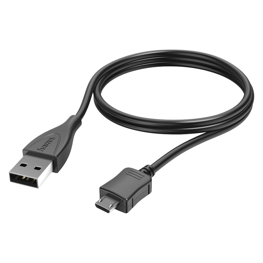 Hama USB A - Micro-USB (1 m, USB 2.0) (00173891)