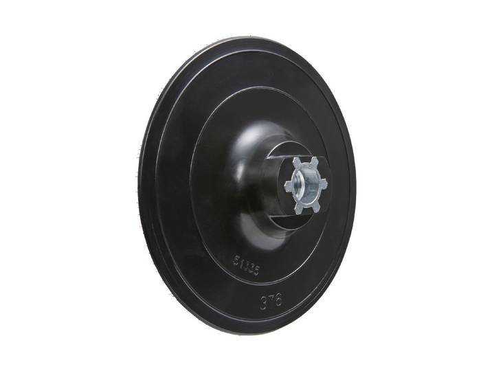 Wolfcraft Haft-Schleifteller für Winkelschleifer ⌀ 12.5 cm