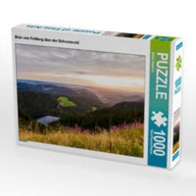 CALVENDO Puzzle Blick vom Feldberg über den Schwarzwald 1000 Teile Lege-Größe 64 x 48 cm Foto-Puzzle Bild von Werner Dieterich