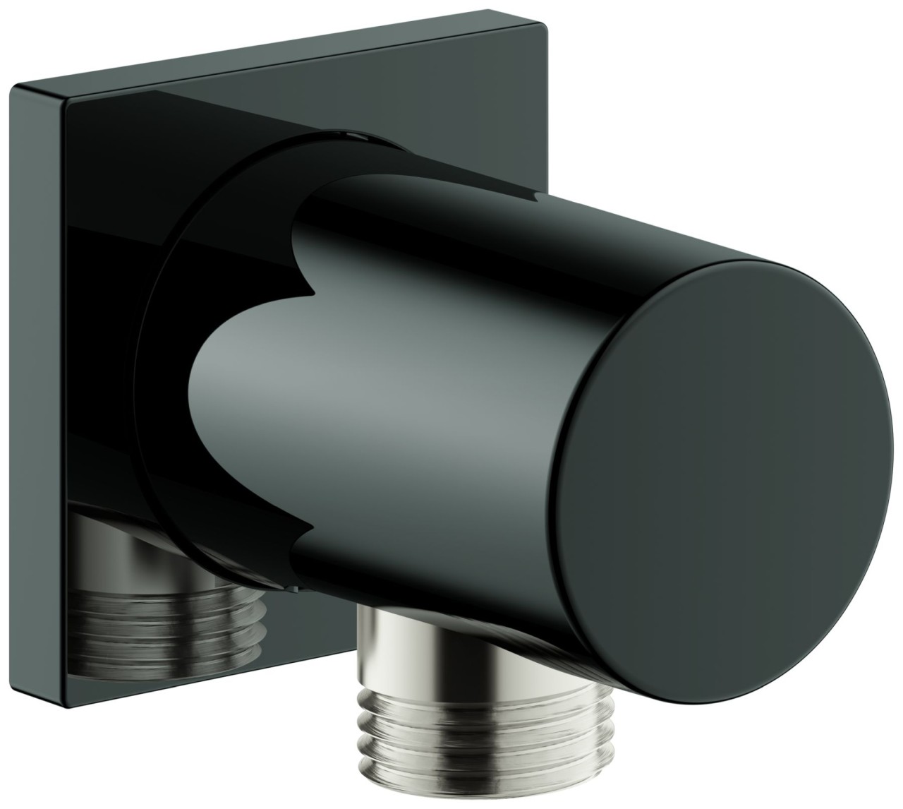 GROHE Wandanschlussbogen Rainshower 27076 Außengewinde hard graphite, 27076A00 27076A00