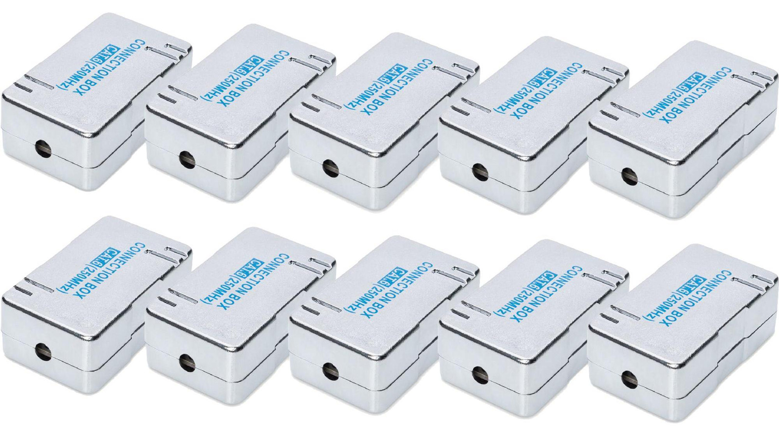 Digitus DN-93903-10 Verbindingsmodule CAT 6 voor Twisted Pair Kabels, 10 stuks