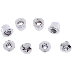 CONTEC Kettenblattschraube C.Nut 2-fach Kurbel silber