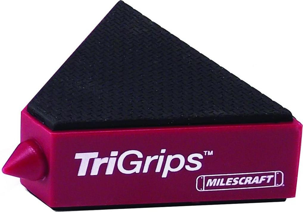 Milescraft TriGrips antislipmatjes voor houtbewerking en schilderen, set van 4 stuks
