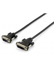 Digital Data Communications Equip VGA-Kabel Single Link DVI-A M bis HD-15 M 2 m Schwarz (118943)