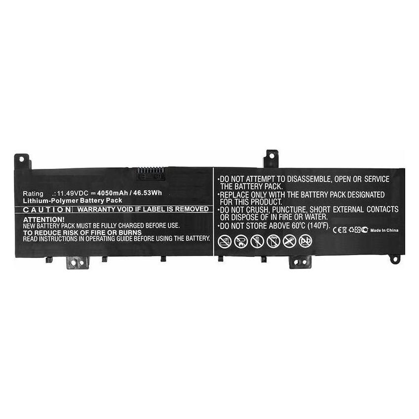 CoreParts Akku Laptop-Akku für Asus (6 Zellen, 4050 mAh) (W125873142)