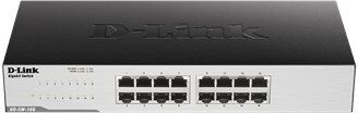 D-Link 16-Port Gigabit Easy Desktop Switch, Sort