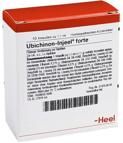 Heel Ubichinon Injeel forte Ampullen 100 St