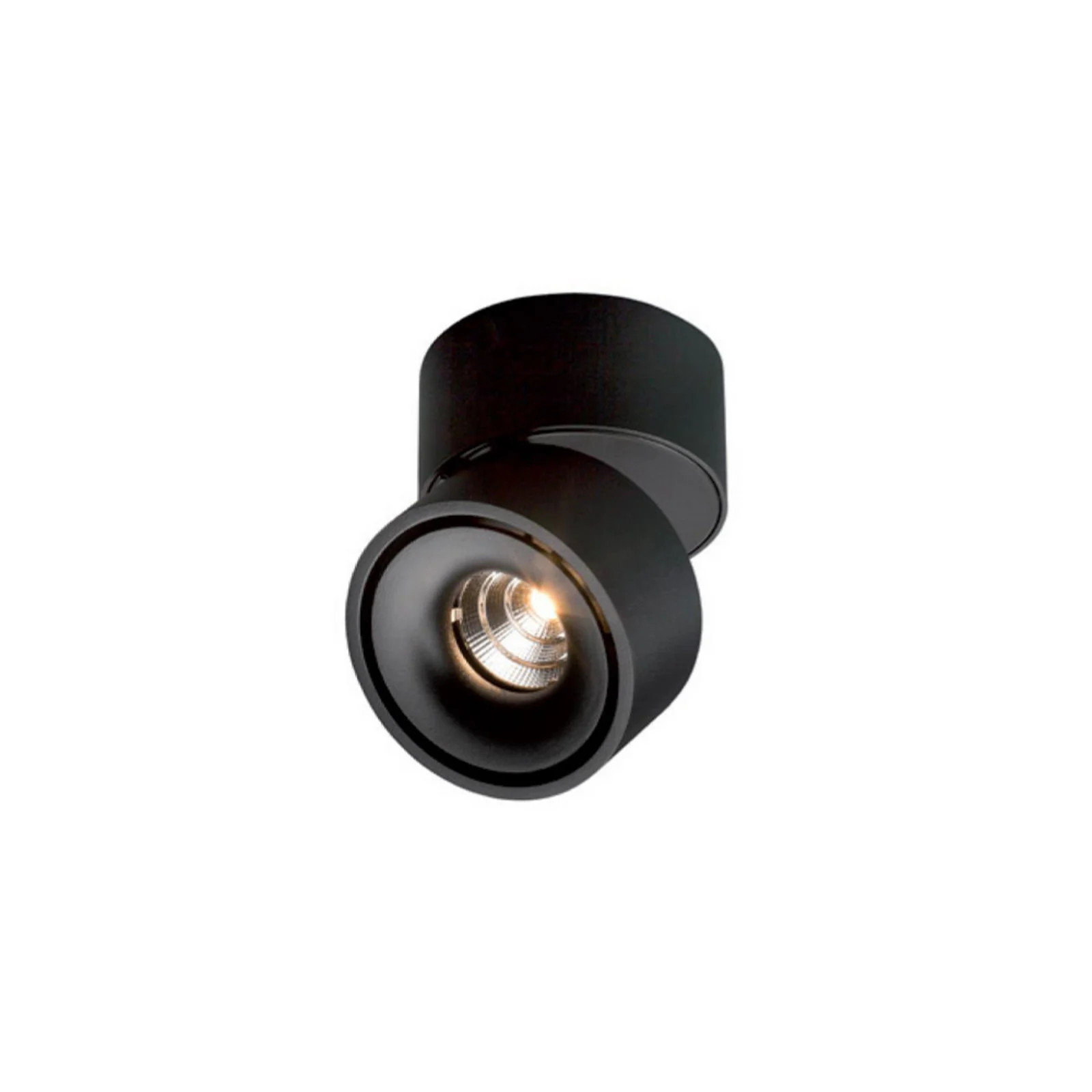 Antidark Easy W100 LED-spot zwart aluminium met kabelopening
