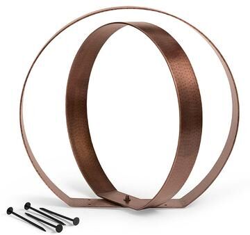 Ellipse Garden Sculpture - Copper Plated - Grandin Road