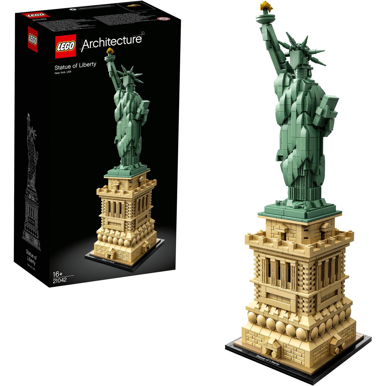 LEGO Architecture 21042 Freiheitsstatue, New York Modellbausatz