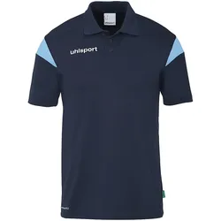 uhlsport Squad 27 Poloshirt Kinder marine/skyblau 152